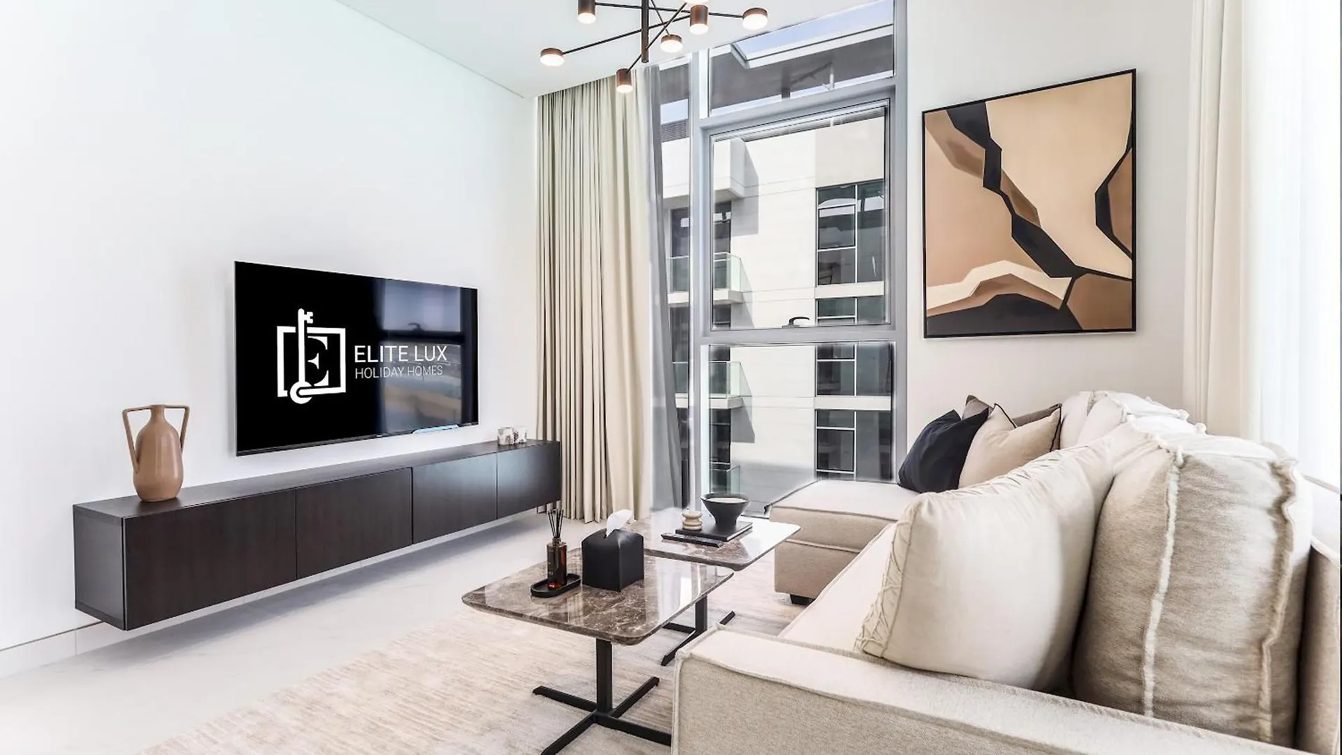 Apartment Elite Lux Holiday Homes - Lagoon View 1 Bedroom Luxury Oasis In Mbr Dubai United Arab Emirates
